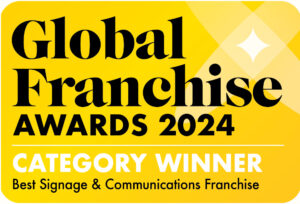 WINNER Best Signage Communications Franchise 1